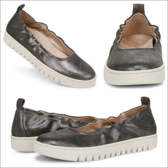 Vionic Uptown Ballet Flats - Polluted Silver - 8.5 - Picture 1 of 10